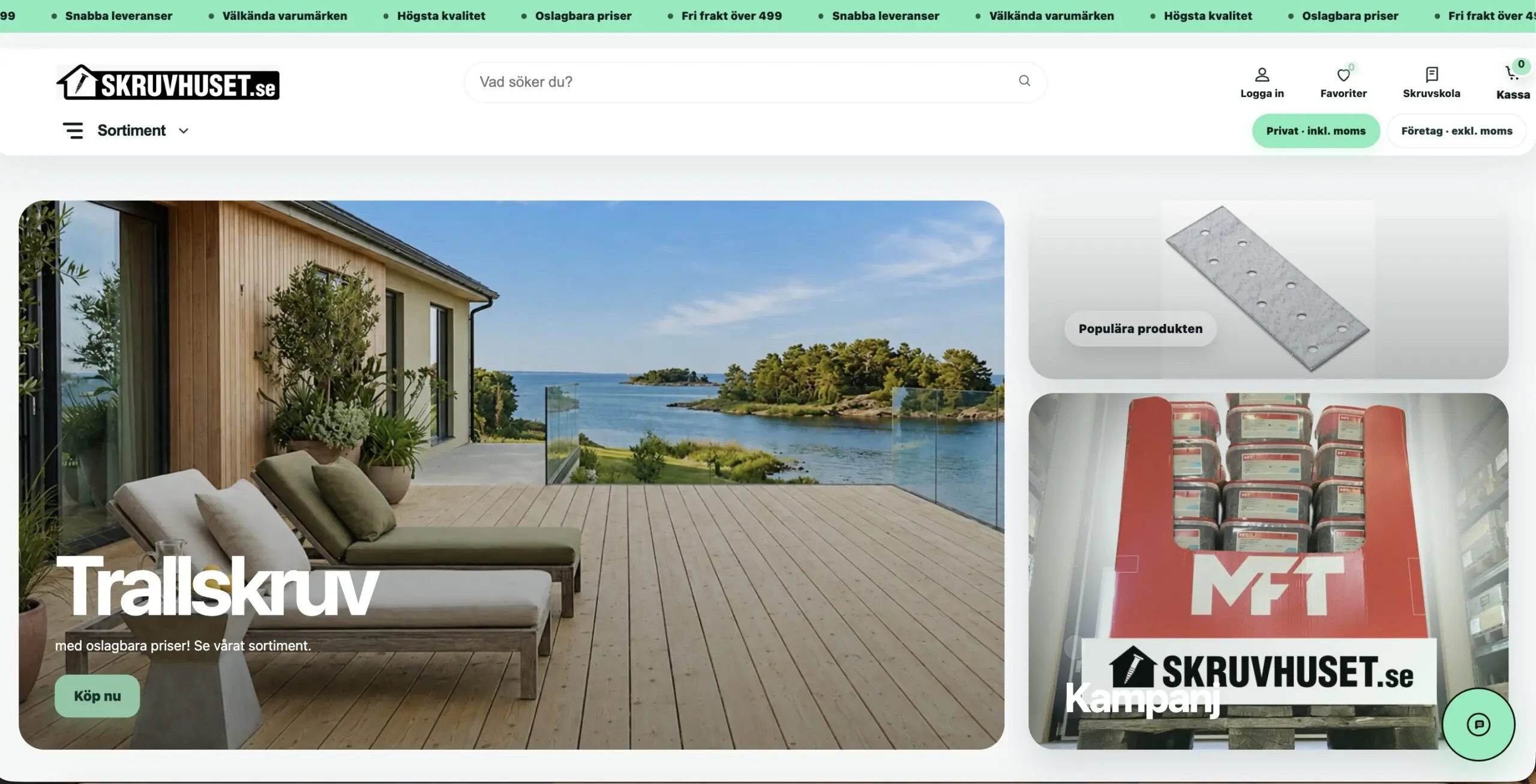 Skruvhuset ny desktop