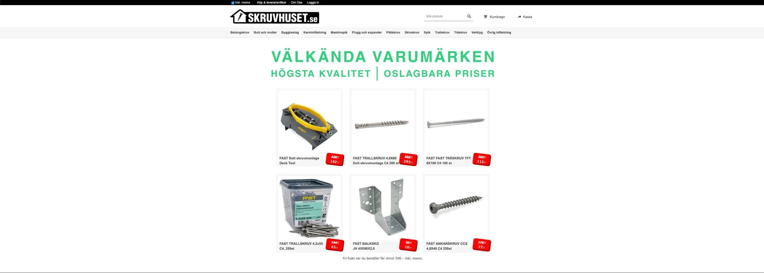 Skruvhuset gammal desktop